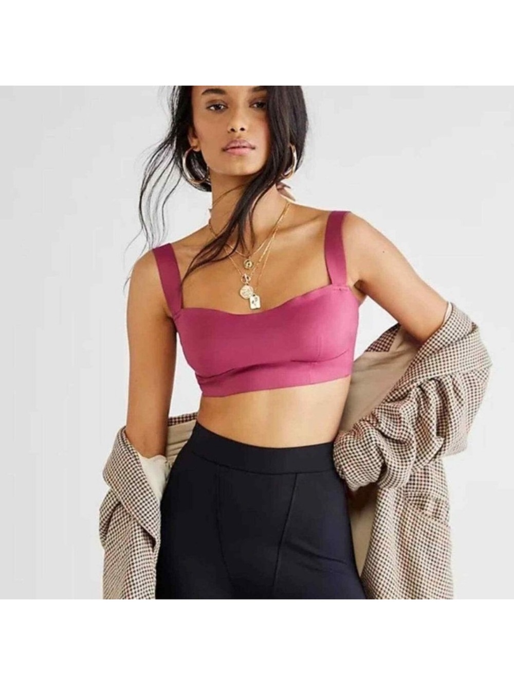 NWT Free People Dried Rose Bra